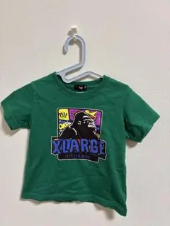 XLARGE ゴリラのアメコミ風プリント Tシャツ 100cm グリーン