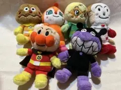 アンパンマン ミニぬいぐるみセット 約12cm オマケ付き