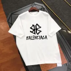 BALENCIAGA ホワイトオーバーサイズTシャツ
