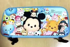 美品　Switchケース　ツムツムチャーム付き