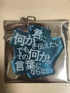 super beaver あなたと生きることばたち　アクリルキーホルダー