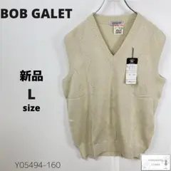新品 BOB GALET ボブギャレット ベスト カットソー 綿混 L 日本製