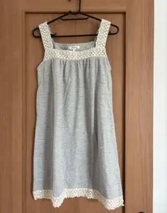 TINY CREEK グレー ノースリーブワンピース M