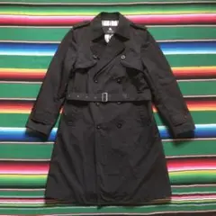 BURBERRY BLACK LABEL 黒 ナイロントレンチコート バーバリー