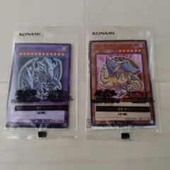 遊戯王 ブラック・マジシャン・ガール & 青眼の究極竜 プレミアム 2個セット