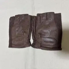 rehola レザー フィンガーレス　　　グローブ ブラウン