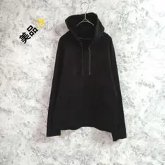 美品　ザノースフェイス　THE NORTH FACE パーカー【M】黒　ロゴ