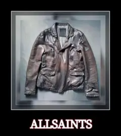 ALLSAINTS LAMB LEATHER JACKET