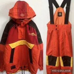 DESCENTE ボードウェア上下 スノボウェア セットアップ