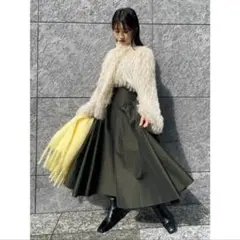 新品 未使用品♡FRAY.ID キルティングジャカードフレアスカート