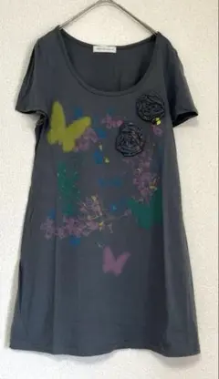 【未使用品】Chair de Pierre ロングTシャツ　グレー Mサイズ