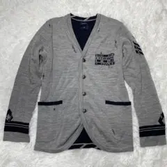 美品24SS ミハラヤスヒロ ニット ジップ ジャケット カーディガン130P▲ 美品24SS ミハラヤスヒロ ニット ジップ ジャケット