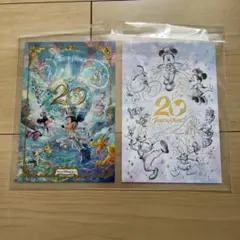 東京ディズニーシー　20周年限定ポストカード