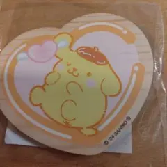 非売品 ポムポムプリン 木製コースター