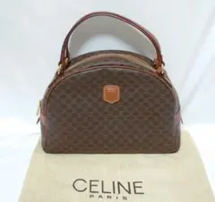 美品 CELINE マカダム柄 ハンドバッグ