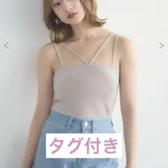 RETRO GIRL カップ付ホルターキャミ　RA504811N001