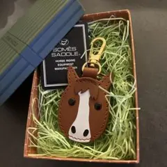 ソメスサドル 馬メンコチャーム ダークブラウン(非売品) ソメスネットショップ / 馬メンコチャーム