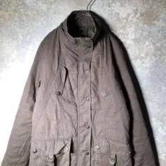 【ヴィンテージ】中綿入りミリタリージャケット used 古着 ZW4