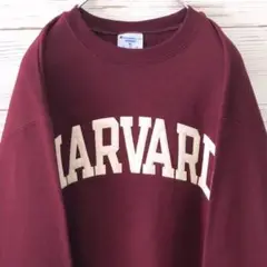 《希少》チャンピオン Champion☆スウェット 2XL デカロゴ エンジ色
