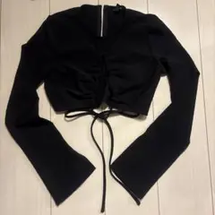 H&M クリップドトップス