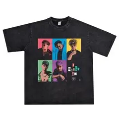Why Don't We ヴィンテージ加工 Tシャツ 半袖 バンドTシャツ XL