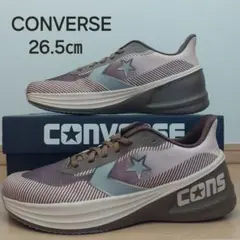 【7929】【新品】26.5㎝コンバース スニーカー ランニング ブラウン