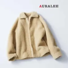 AURALEE BOA BIG BLOUSON オーラリー ボアブルゾン