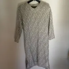 スニュウ ヘリンボーン ワンピース