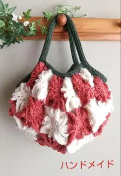 SALE★ハンドメイド♪お花のグラニーバッグ Ａ