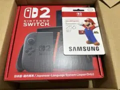 Nintendo Switch2 本体 + 256GB microSD新品