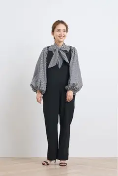 【新品未使用タグ付き】yori サロペット 36size