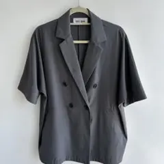ボーイズルーム　半袖　ジャケット　グレー