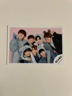 なにわ男子 公式ミニフォト 全員集合