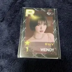 Red Velvet RtoV superstar 購入認証 トレカ ウェンディ