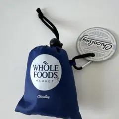 Whole Foods Market エコバッグ ネイビー