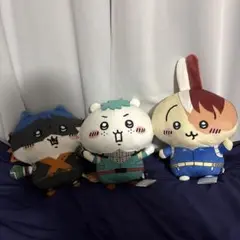 僕のヒーローアカデミア ちいかわ コラボぬいぐるみ 3体セット