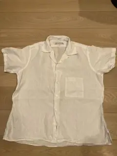 INDIVIDUALIZED SHIRTS M ホワイト 半袖シャツ