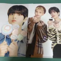 StrayKids スキズ ファミマ クリアファイル セット