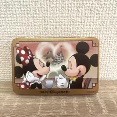 ディズニーランド　缶　小物入れ　ミッキー&ミニー※中身なし
