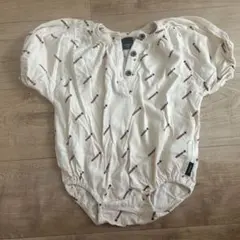 manina プリントロンパース 80
