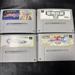 スーパーファミコンソフト 4本セット
