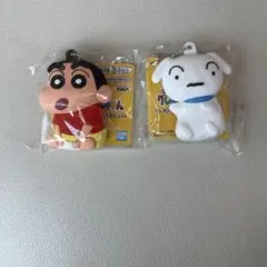 新品　未開封　クレヨンしんちゃん　ひらペタマスコット　シロ