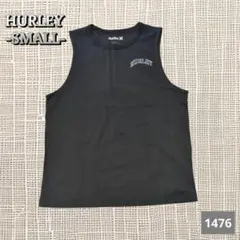 A-1476〈Hurley〉ブラック タンクトップ S