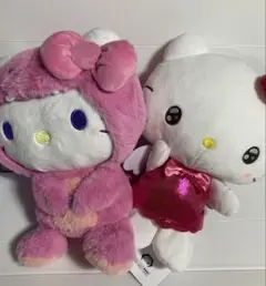 サンリオキャラクターズ　NICO ダイナソードール　ぬいぐるみ　2種