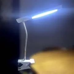 YAZAWA LED 5Wフレキシブル　クリップライト　ホワイト