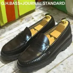 希少　G.H.BASS×ジャーナルスタンダード　バイカラーローファー　40.5