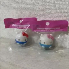 【新品】サンリオキャラクターズ　ハローキティ　ソフビインテリアマスコット　2個