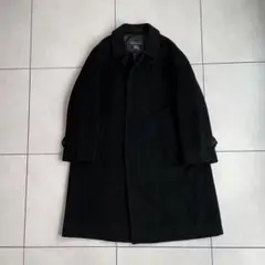 【Burberry】カシミヤ混 ウール ステンカラーコート