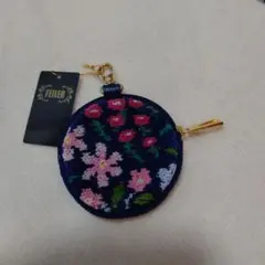 FEILER 花柄 コインケース 円形