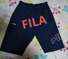 FILA ネイビー ハーフパンツ　Lサイズ